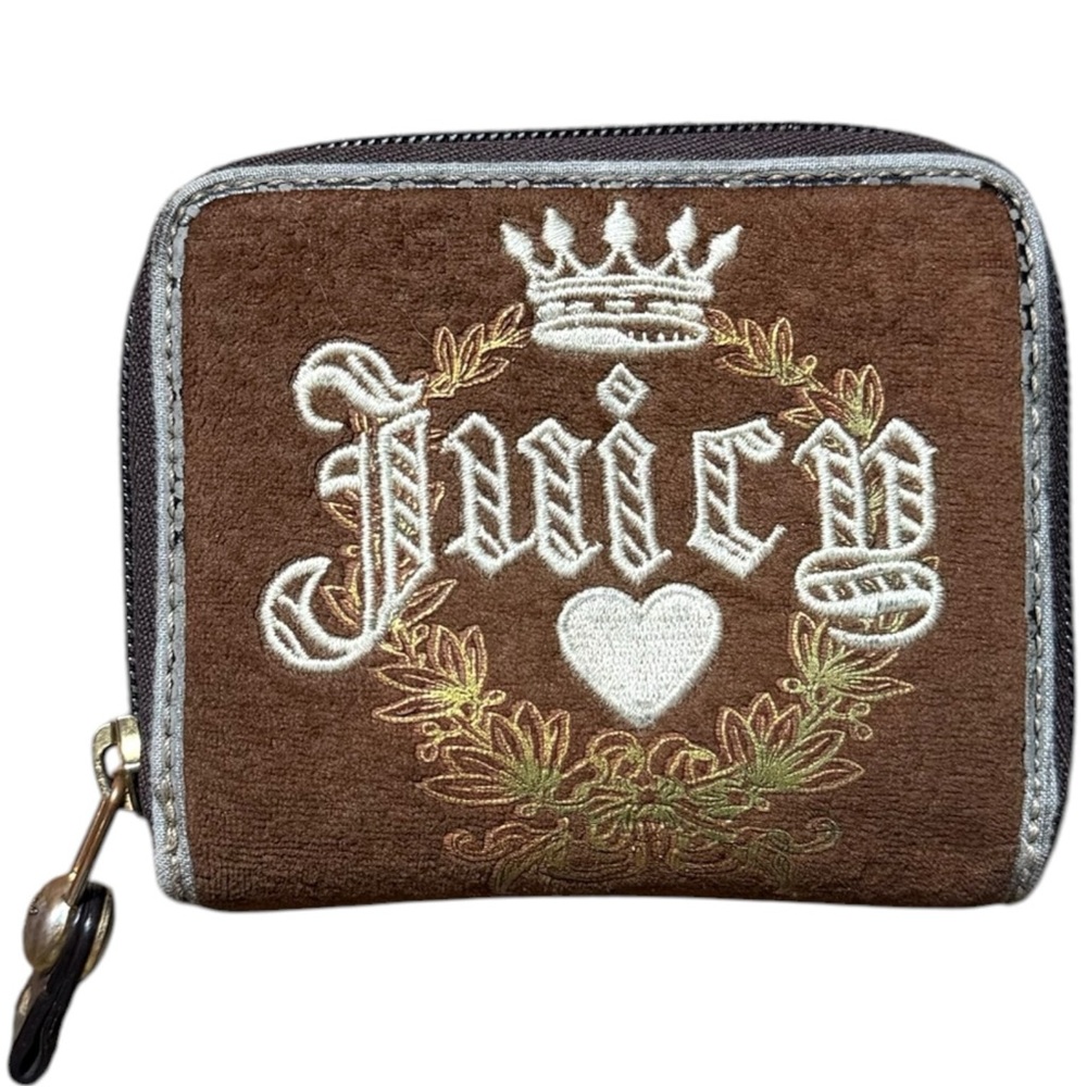 Juicy Couture Vintage Y2K Velour Wallet